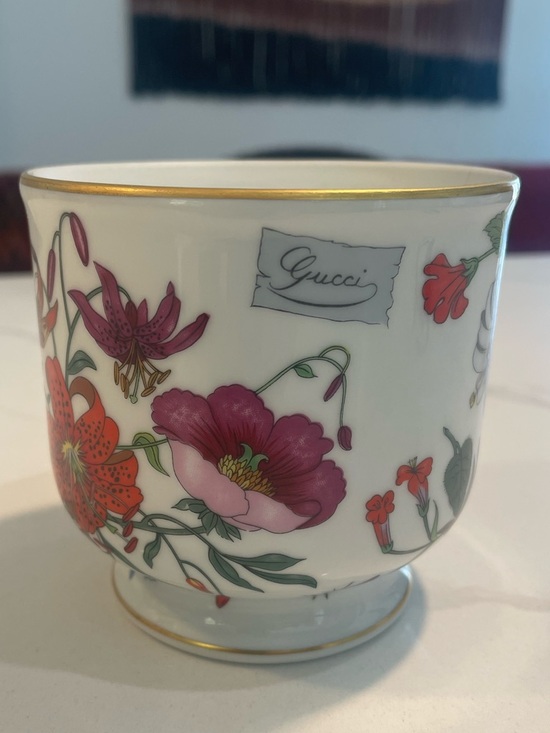 Gucci Other - GUCCI Flora Limoges Cache Pot - Vintage & Rare